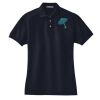 Women's Heavyweight Cotton Pique Polo Thumbnail
