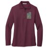 Women's Silk Touch Long Sleeve Polo Thumbnail
