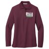 Women's Silk Touch Long Sleeve Polo Thumbnail