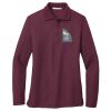 Women's Silk Touch Long Sleeve Polo Thumbnail