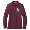 Women's Silk Touch Long Sleeve Polo Thumbnail