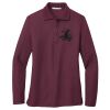 Women's Silk Touch Long Sleeve Polo Thumbnail