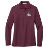 Women's Silk Touch Long Sleeve Polo Thumbnail