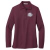 Women's Silk Touch Long Sleeve Polo Thumbnail