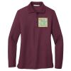 Women's Silk Touch Long Sleeve Polo Thumbnail