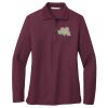 Women's Silk Touch Long Sleeve Polo Thumbnail