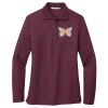 Women's Silk Touch Long Sleeve Polo Thumbnail