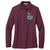 Women's Silk Touch Long Sleeve Polo Thumbnail