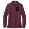 Women's Silk Touch Long Sleeve Polo Thumbnail