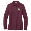 Women's Silk Touch Long Sleeve Polo Thumbnail