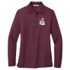 Women's Silk Touch Long Sleeve Polo Thumbnail