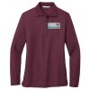 Women's Silk Touch Long Sleeve Polo Thumbnail