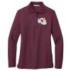 Women's Silk Touch Long Sleeve Polo Thumbnail