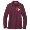 Women's Silk Touch Long Sleeve Polo Thumbnail
